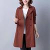 New Spring Clothing, New High-end Women's Windbreaker Coat, Loose Small Windbreaker Coat, Women's Mid-length Spring and Autumn Style