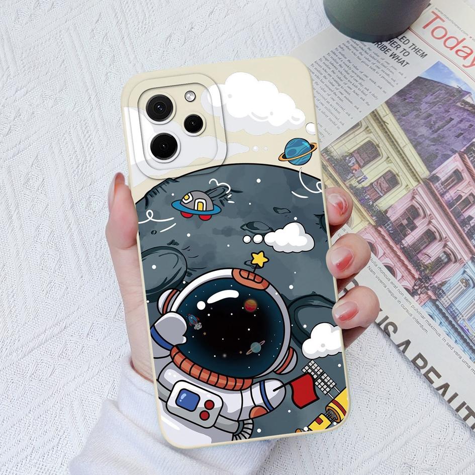 Силиконовый чехол для Honor X8A X7A X5 9X Pro Magic5 Pro X6 X7 X8, модный защитный чехол для камеры, мягкий квадратный чехол, противоударный матовый астронавт для чести, бампер