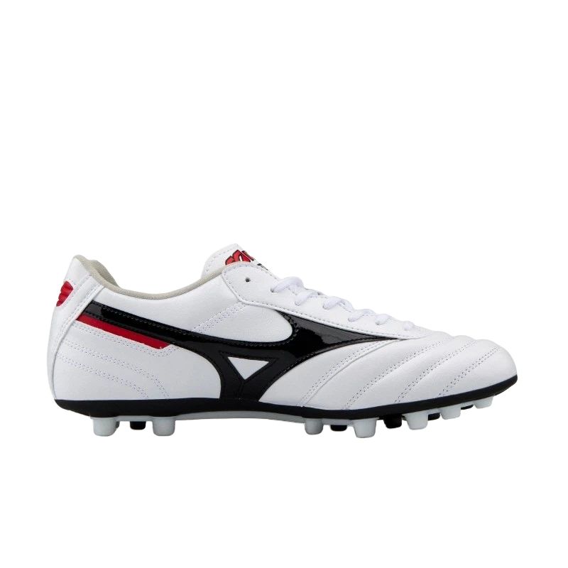 Mizuno Morelia 2 Кожа кенгуру Средний уровень AG (Гелевые короткие шипы) Мужские футбольные бутсы с искусственным покрытием P1GA250709