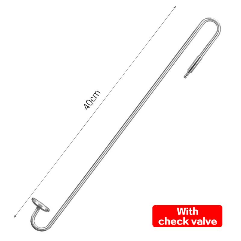 Диффузор CO2 Зеркальный Нержавеющая сталь 304 Редукционный электромагнитный клапан Рефайнер Для роста водных растений Аквариумный рефайнер CO2