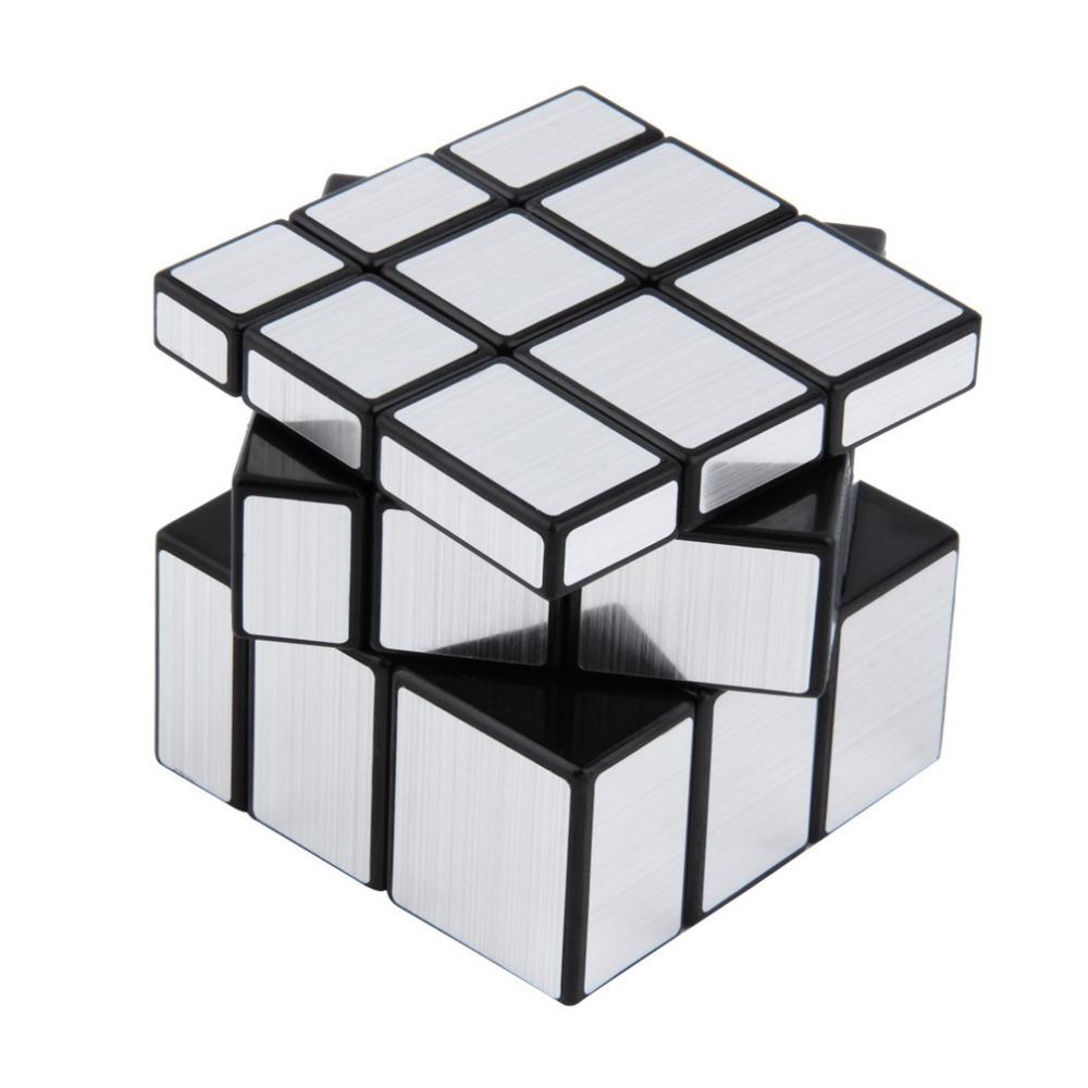 Magic Mirror Cube 3x3x3 Gold Silver Professional Speed Cubes Puzzles Educational Toys for Children Adults Gifts