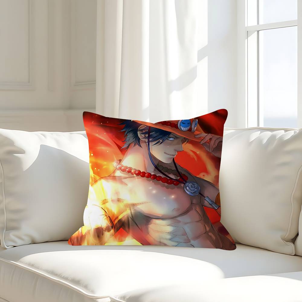Anime F-Fire-Force Pillow Case Removable Washable Cushion Cover – All-Season Soft Linen