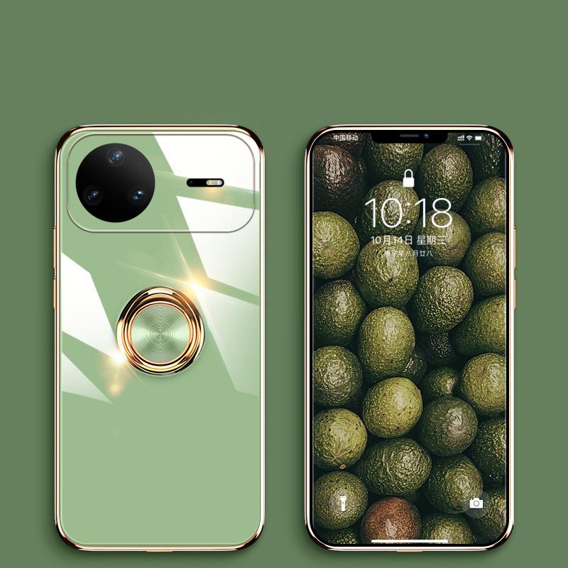 For Huawei Nova 15 Pro Case Smooth Electroplated Magnetic Suction Ring Bracket For Huawei Nova 15 Back Cover