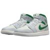 Air Jordan 1 Mid 'Summit White Lucky Green' Мужские DQ8426-142