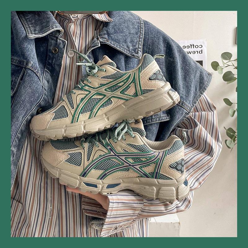 Ретро Повседневная Обувь Дышащая Сетка Спортивная Обувь Студенческая Обувь для Бега Модная Женская Обувь