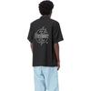Carhartt WIP Рубашка Ablaze Свободная Кубинский воротник На пуговицах Короткий рукав Мужская рубашка Черный I033690-K02-XX