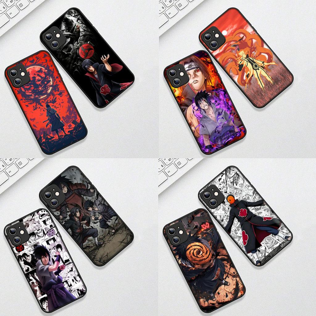 Cover for Samsung Galaxy S22 S21 S20 FE Ultra Plus A35 A36 A55 A37 A33 A34 A57 Case Tobi Narutos Sasuke Uchiha Obito Itachi