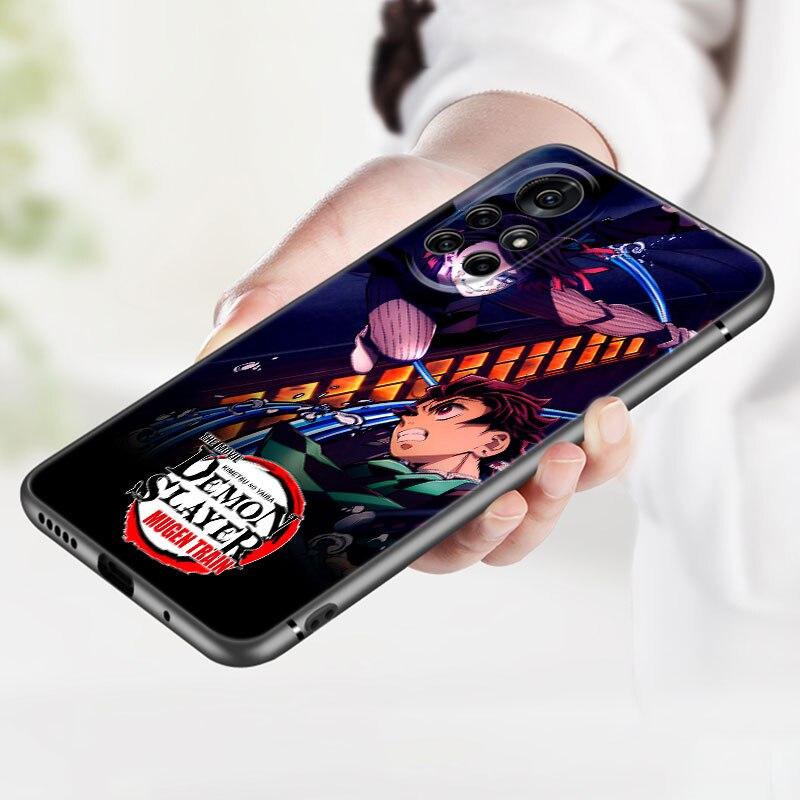 Чехол для телефона с изображением аниме «Убийца демонов» для Huawei Honor 60 50 SE 30S Mate 30 20 10 Lite 40 Nova 9 8 Pro Y60 8i 7i 7SE 5T Премиум-чехол