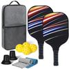 Ракетка и мяч для пиклбола из углеродного волокна, подарочный набор для занятий спортом на открытом воздухе