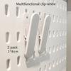 Pegboard Wall Accessories Wall Organizer Mounting Display Diy Pegboard Kit Tool Storage Panel Board Rack Bathroom Kitchen