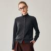 Zhao Jun Women's 100% Cashmere Turtleneck Cardigan
