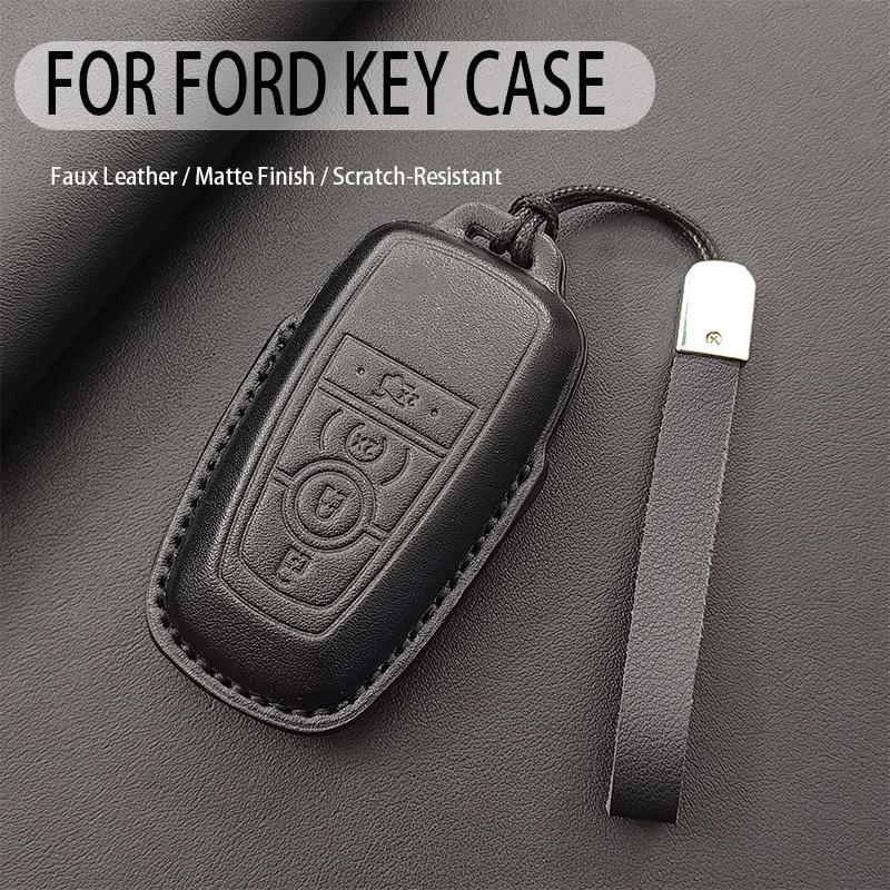 Чехол-брелок для ключа автомобиля Для Ford Focus 3 4 St Mondeo 5 Mk5 Edge Fusion Mustang Explorer F150 F250 F350