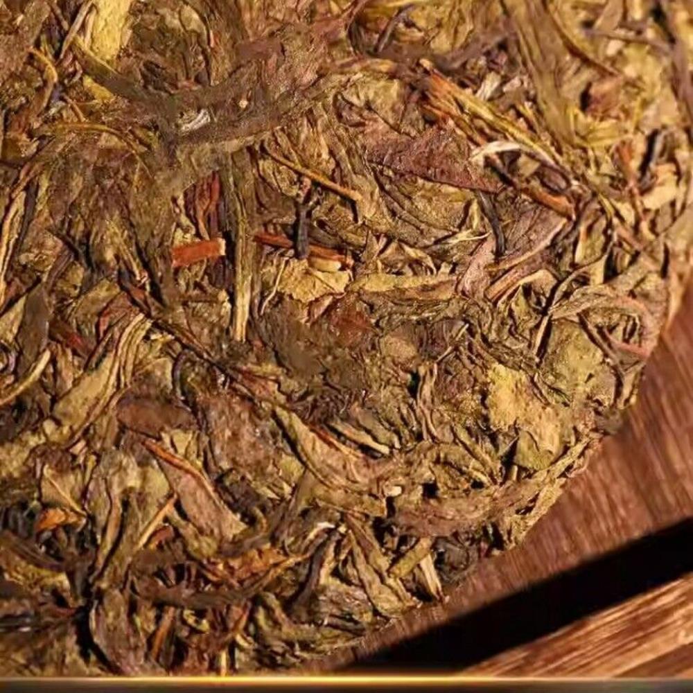 Юньнань - 357 г Мансонг Голден - Листовой сырой чай Пуэр: Уникальное сочетание лучшего от природы