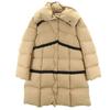 Down Coat 38 Beige Women Used