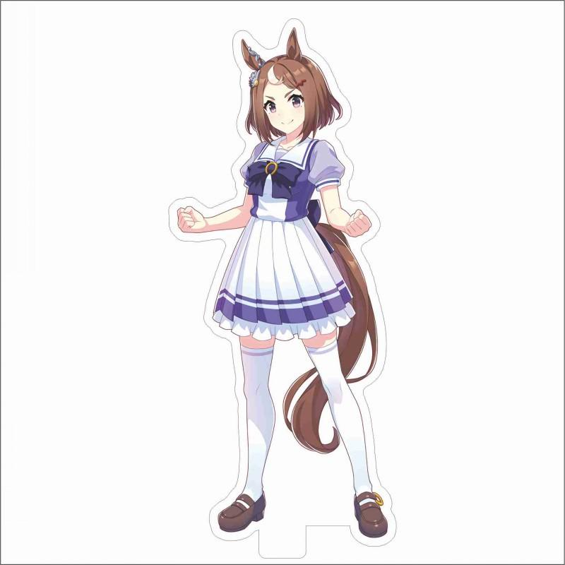 Япония красивая дербиль 15 см персонажи мультфильмов акриловая двухсторонняя подставка модель каваи милая офисная декоративная панель постоянные поклонники записи