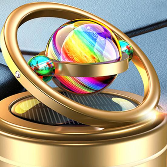 Мини-кинетический обогреватель, портативный кинетический молекулярный обогреватель, центральная консоль, автоматический вращающийся автомобильный освежитель воздуха на солнечной энергии, диффузор масла для гостиной