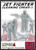 Trifactory Military Miniature Figure Series Current Use US Air Force Cleaning Crew Set 1 Resin Kit 1/32 F-35 MF-38A