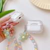 Ins Bracelet 3d Flower Wireless Bluetooth Earphone Case For Apple Airpods 1 2 Pro 2nd 3 Cartoon Headset Charging Box Capa