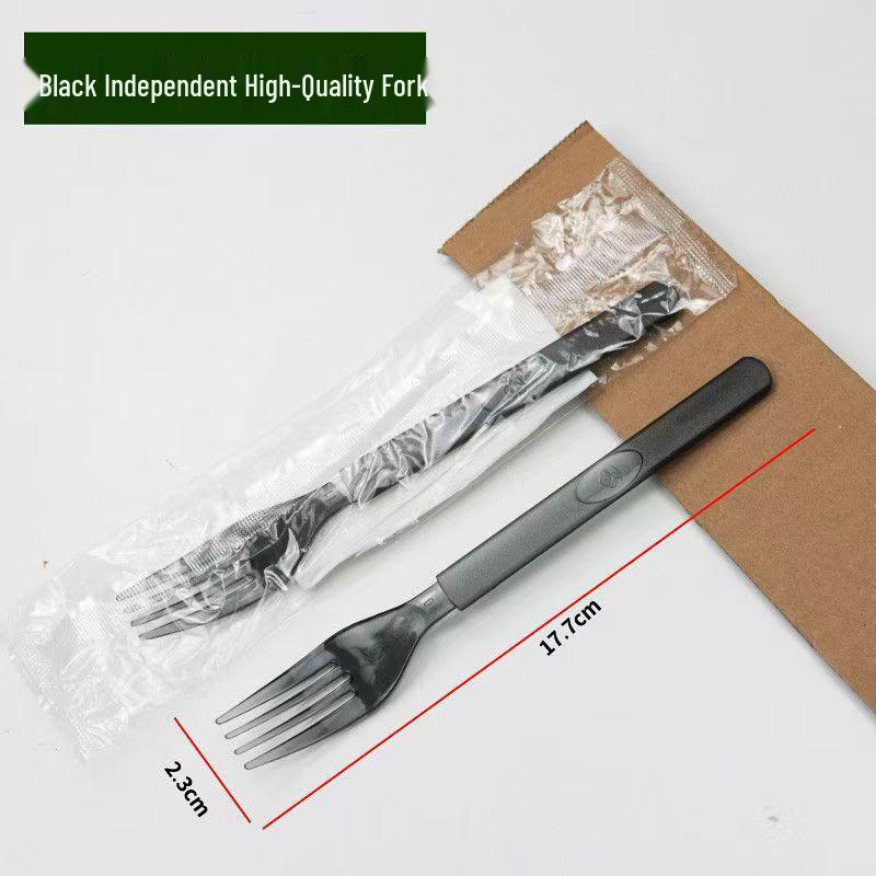 Premium Individually Packaged Disposable Forks for Dining, Spaghetti, and Steak