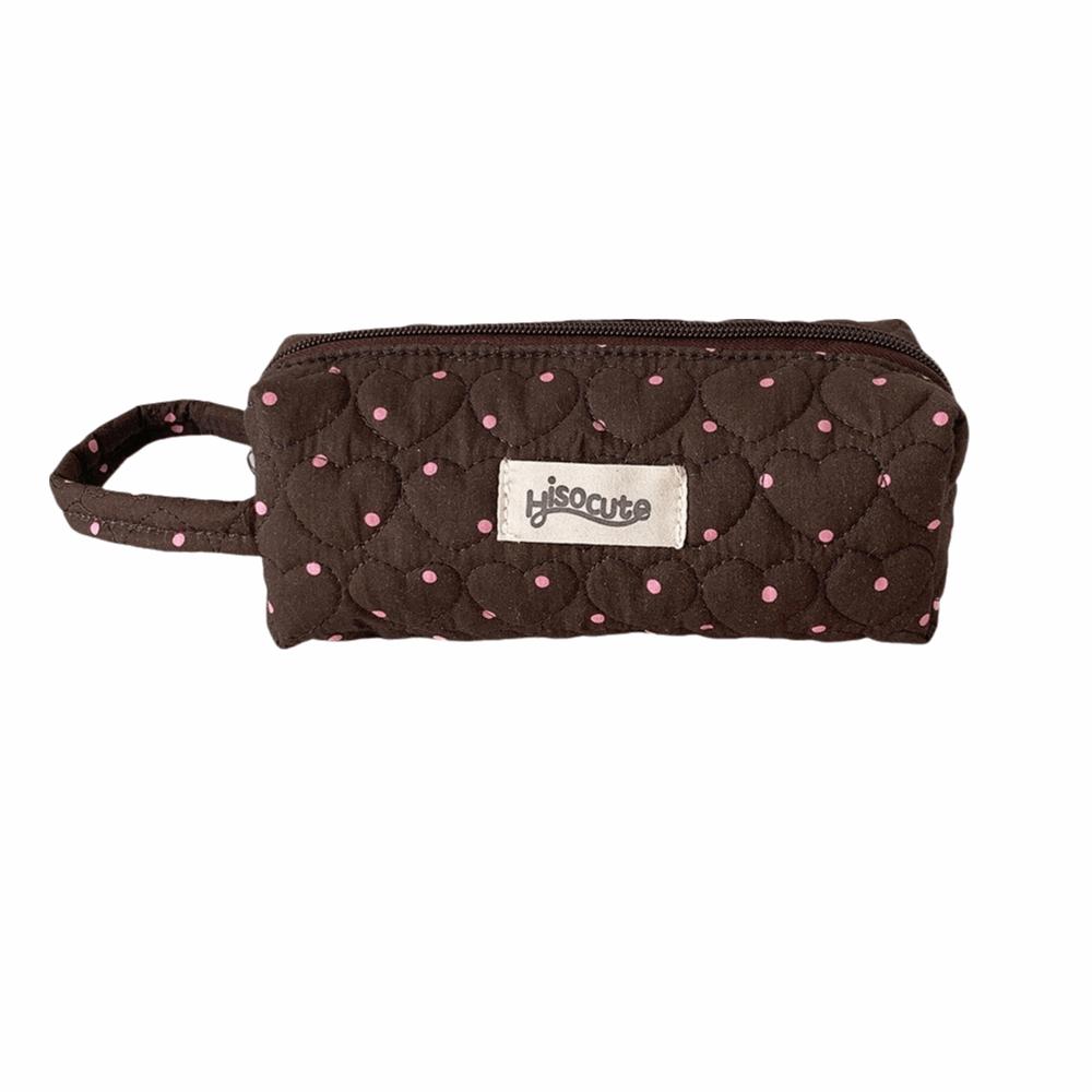 Large Capacity Pencil Case Portable Pencil Pouch Minimalist Stationery Bag Students
