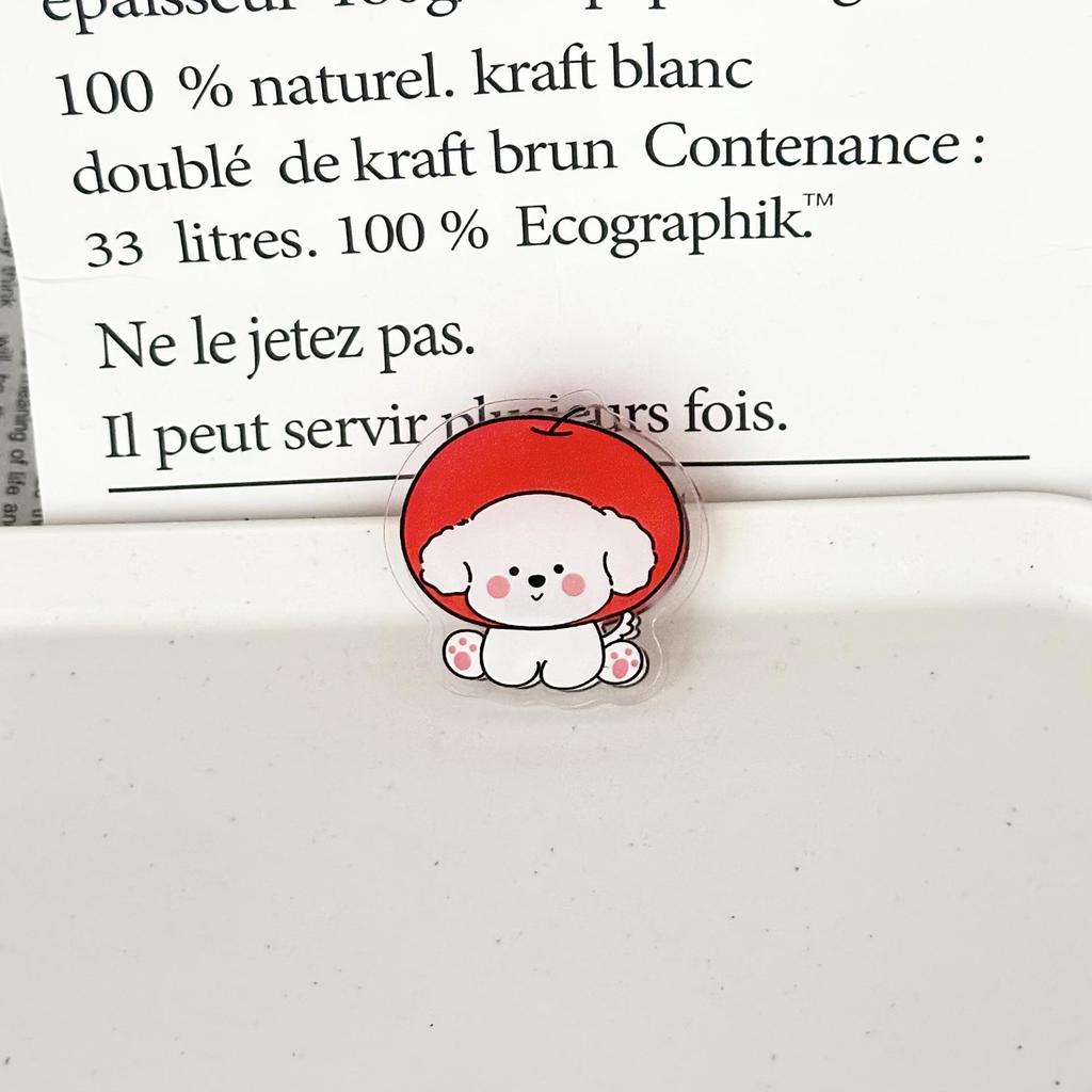 INS Puppy Cartoon Memo Clips - Cute Gift Sealing Clips for Students