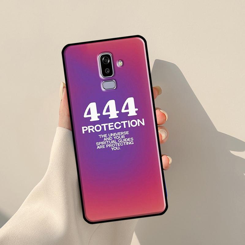 Чехол с ангельскими цифрами для Samsung Galaxy J7 2016 A3 A5 J1 J3 J5 2017 A6 A7 A8 A9 J8 2018 J4 J6 Plus