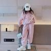 2024 Trendy Girls' Loose Sports Suits: Stylish Sweatshirts for Big Kids - Perfect for Spring and Autumn