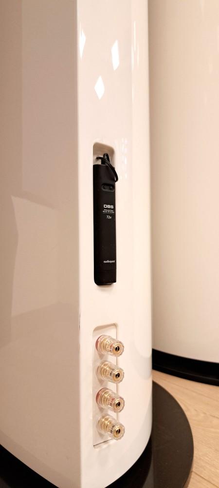 Acoustique Quality PASSION - Uncompromising Three-way Floorstanding Column / White Lacquer, Acoustique Quality