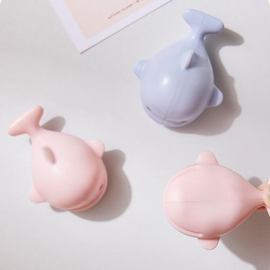 2Pcs Whale Magnetic Bag Clips, Cute Fridge Magnet Food Sealer, Airtight Chip Clip for Snacks Food Storage
