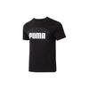 Letter Print Fitness Training Comfortable Breathable Short Sleeve American Vintage Regular Fit T-Shirt Men Tops Black 630560-01