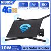 Outdoor Waterproof Solar Router Wireless 4G SIM Smart Router 10W Solar Charging 12000 mAh Battery Surveillance Camera Mobile Web
