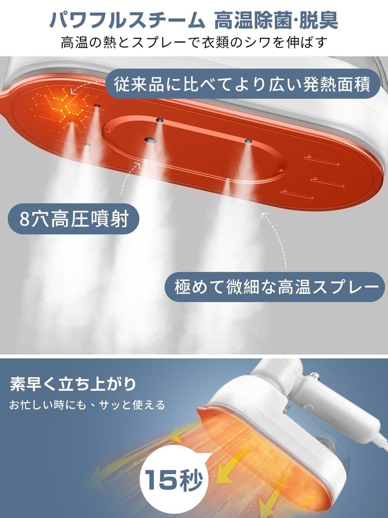 Новейший отпариватель для одежды AooDen паровой утюг разглаживает складки, висящие на вешалке регулировка температуры подъем на 15 секунд дисплей температуры мощный