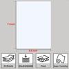White Cardstock 8.5" X 11 " 30 Sheets Cardstock Paper 85 Lb 230 gsmBright White Card Stock for Printer Drawing Gift Tags Invita