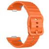 Silicone Watch Strap for Huawei Watch Fit 4 Pro/Fit 4/Fit 3 Wave Stitching Line Design Wrist Band