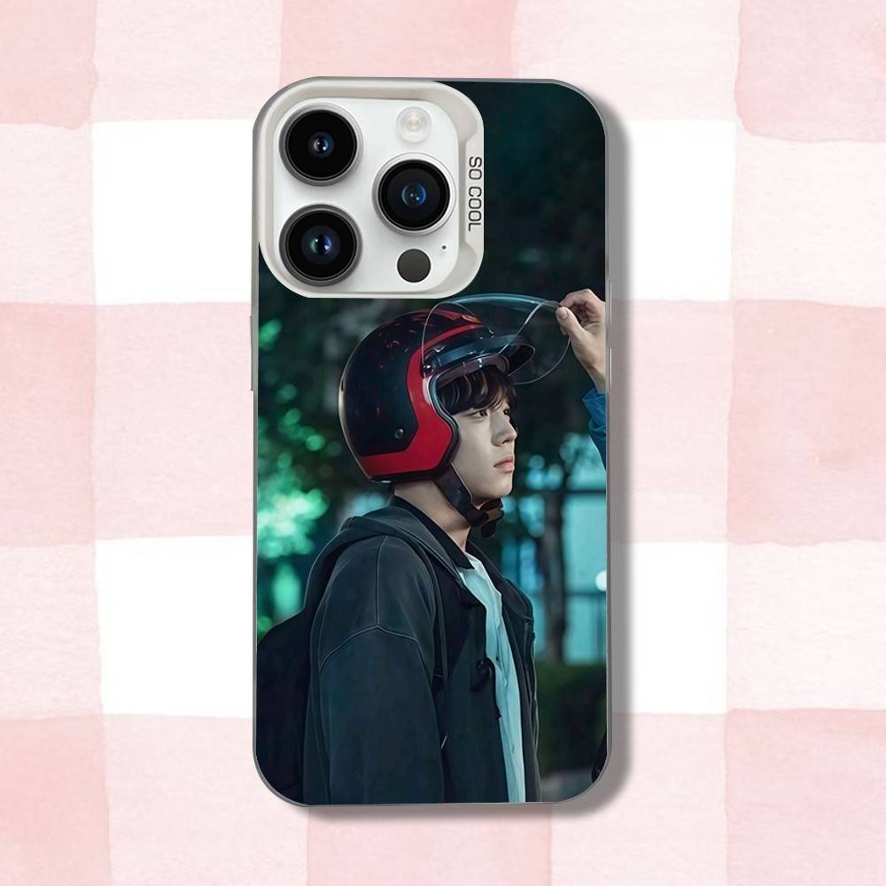 Чехол для телефона TV W-Weak H-Hero для iPhone 16,15,14,13,12,11,Pro,XS,Max,Plus,Mini,SE Белый Конфетный Матовый Ударопрочный Чехол