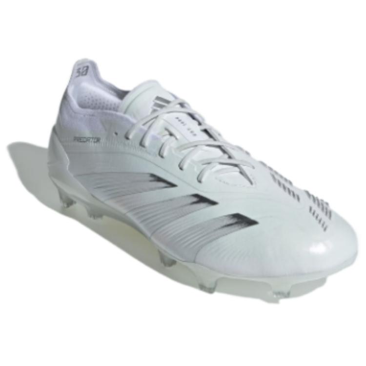 Adidas Predator 24 Elite Low FG Pearlized Pack Unisex Sneakers White Cloud-White Silver-Metallic IE1803