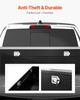 Crossover Truck Tool Box, 69x20x14 In, Heavy Duty Aluminum Toolbox with Diamond Texture, Pick Up Truck Bed RV Trailer Toolbox, Waterproof Storage
