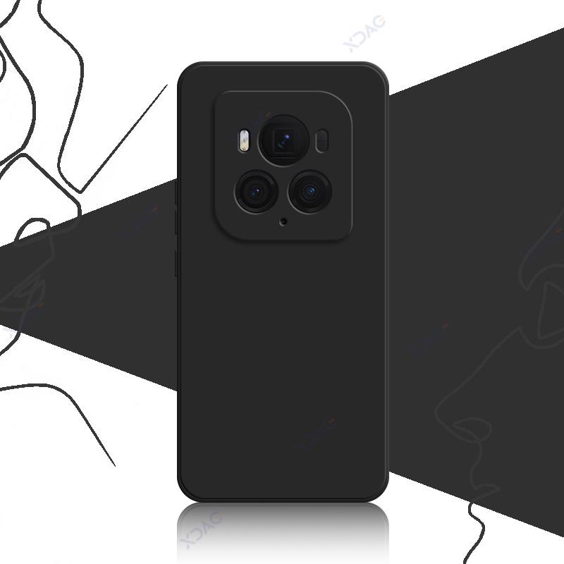 Роскошные двухслойные чехлы для Honor Magic6 Magic 6 Pro Ultimate 6Pro 6Ultimate 5G Square Liquid Silicone Phone Armor Coque