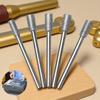 5 шт. 3/4/5 мм Подходит для 1453 Craftsman Круглый напильник Абразивные инструменты Бензопилы Заточка Алмазная заточка для бензопил Игла для микрорезьбы
