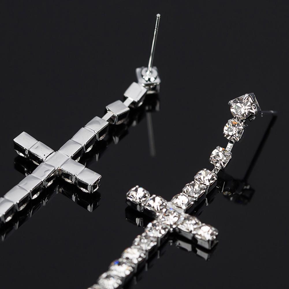 Серьги Bluelans, двойные серьги-капельки, одинарный кулон-гвоздик с подвесками, женские серьги с подвесками