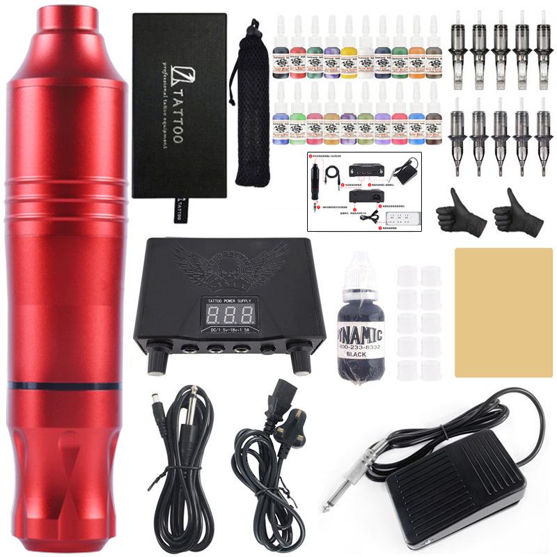 Череп Нет. Набор из 4 моторизованных тату-ручек для практики студентов