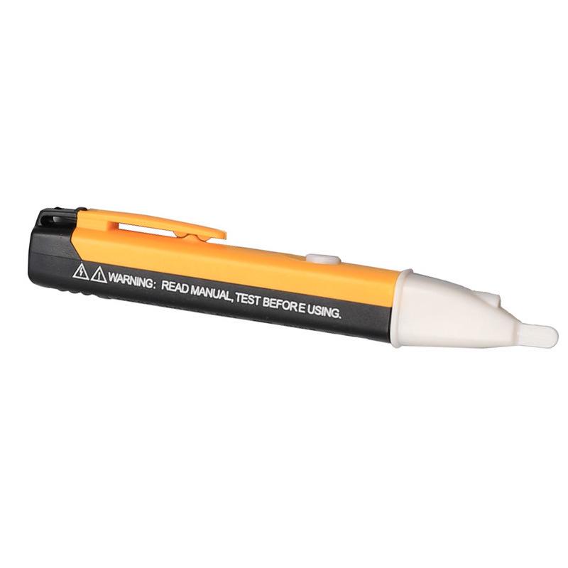 Multifunction Inductive Test Pen: Non-Contact Circuit Voltage Tester with LED Light and Sound/Light Alarm
