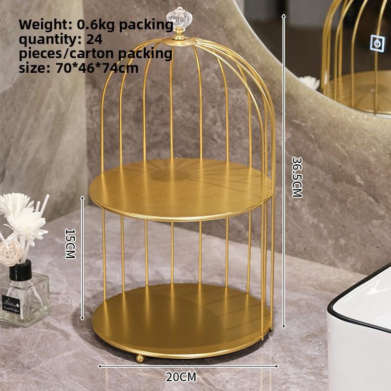 Ванная комната Туалет Уход за кожей Косметика Настольная клетка для птиц Полка