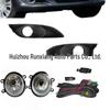 07-10 Toyota Auris Комплект передних противотуманных фар и решетки с светодиодным галогенным рассеивателем