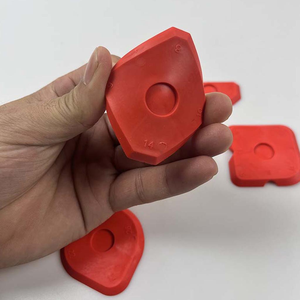 5 Pack Caulking Scraper Set for Bathroom Kitchen Floor Window Sink Joint Sealant Grout Finishing Tool