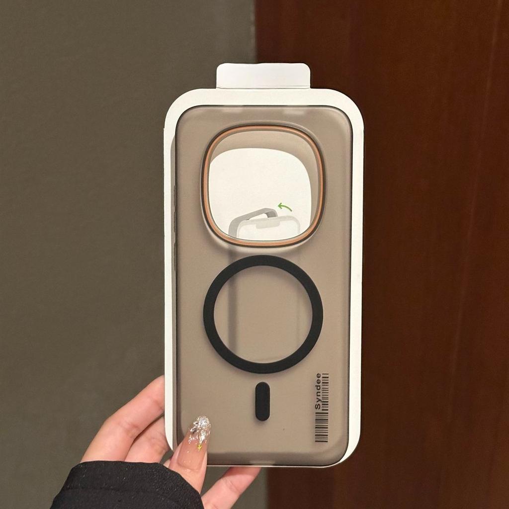 Модный чехол 'Ледяной туман', матовый, тонкий, с ощущением кожи, для Redmi Note 15 Pro Plus 14 Pro 15C 169MM 15 161MM, магнитный, противоударный, защитная крышка