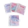 Папка-переплет для экономии денег на $150/300/500/1000 Папка-переплет для сбережений Мини-папка для хранения наличных денег Бюджетная книга Конверт для экономии денег Блокнот