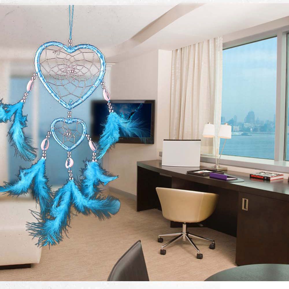 Ins Wall Ornaments Dream Catcher Wind Chimes Feather Car Interior