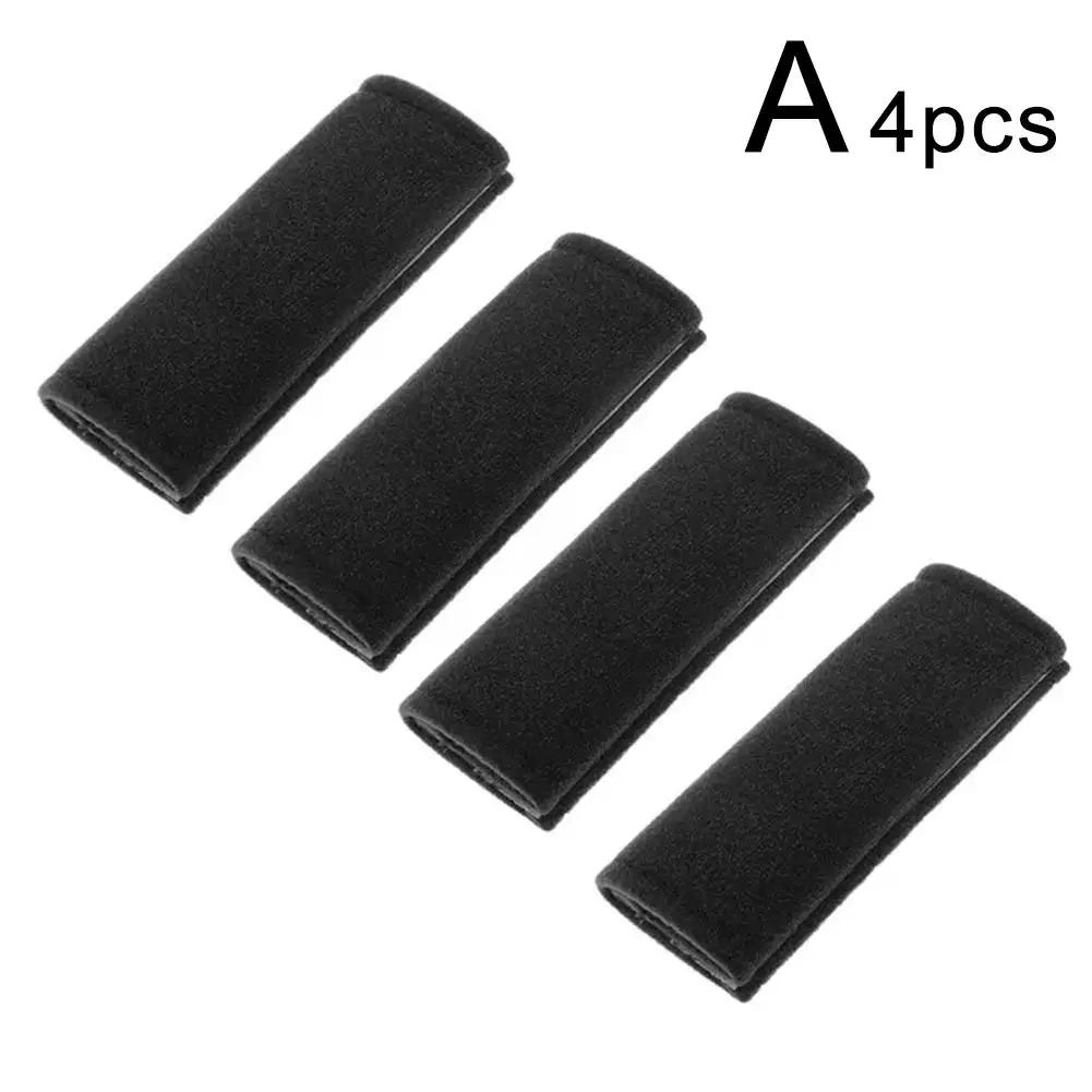 4 шт. защитный чехол для ручки двери автомобиля, однотонные аксессуары для ручек, чехлы для салона автомобиля из мягкой замши, защитный потолок Co V8D6