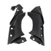 2 шт. средняя крышка боковой рамы мотоцикла прочная конструкция точная посадка черный ABS для YZF?R1 2004 по